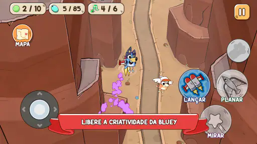 Bluey's Quest: Caneta Dourada screenshot