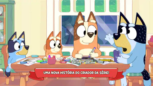 Bluey's Quest: Caneta Dourada screenshot