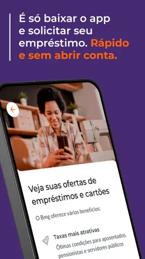 Banco Bmg: Cartão e Empréstimo screenshot
