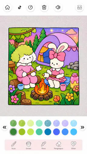 BOBBIE Goods Coloring Game screenshot