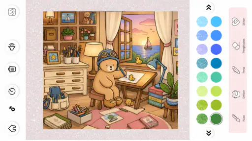 BOBBIE Goods Coloring Game screenshot