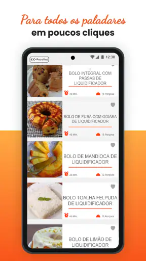Bolos de Liquidificador screenshot