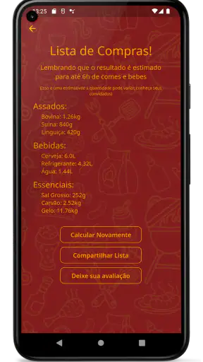 Bora Churrasco: Calcule carnes screenshot