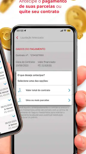 Bradesco Financiamentos screenshot