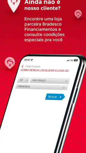 Bradesco Financiamentos screenshot