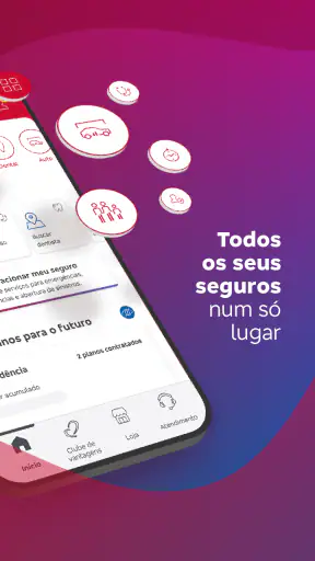 Bradesco Seguros screenshot