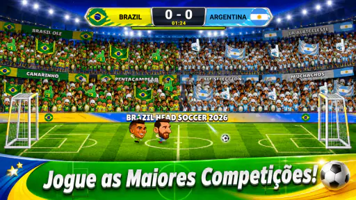 Brasil 2026 Jogo de Futebol screenshot