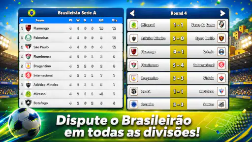 Brasil 2026 Jogo de Futebol screenshot
