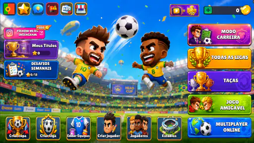 Brasil 2026 Jogo de Futebol screenshot