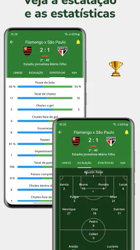 Brasileirão 2026 Série A B e C screenshot