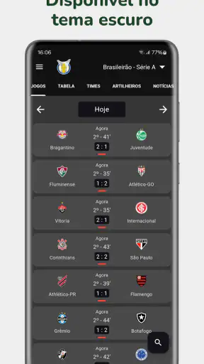 Brasileirão 2026 Série A B e C screenshot