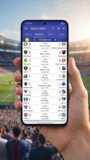Brasileirão 2026 Série A BCD screenshot