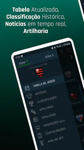 Brasileirão Pro 2026 Série A B screenshot
