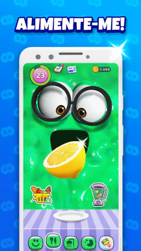 Bruno - Meu Slime Pet Falante screenshot