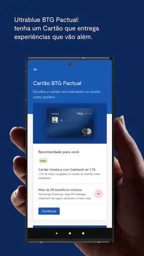 BTG Pactual Banking screenshot