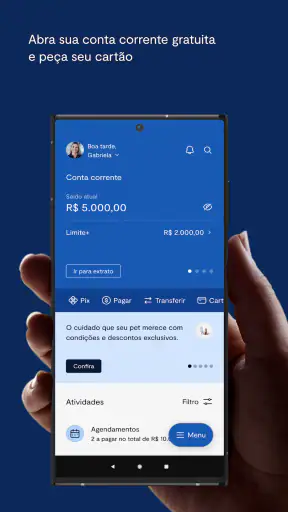 BTG Pactual Banking screenshot