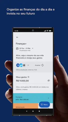 BTG Pactual Banking screenshot