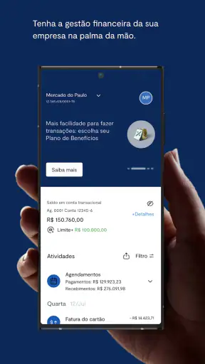 BTG Pactual Empresas: Conta PJ screenshot