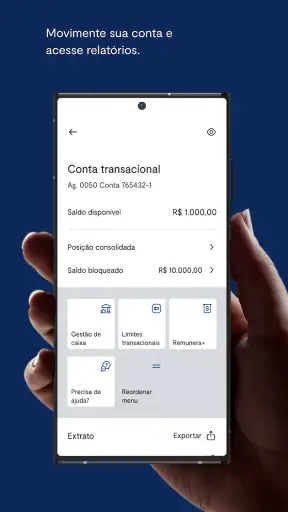 BTG Pactual Empresas: Conta PJ screenshot