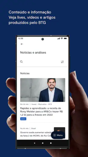 BTG Pactual Investimentos screenshot
