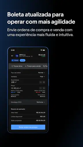 BTG Pactual Trader screenshot