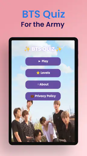 BTS Quiz for ARMY 2025 screenshot