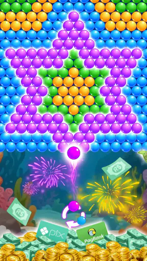 Bubble Bobble - Ganhe Dinheiro screenshot