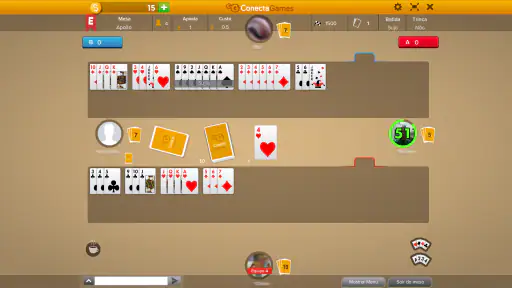 Buraco Fechado (canastra) screenshot