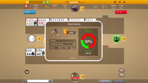 Buraco Fechado (canastra) screenshot