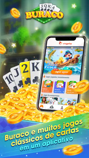 Buraco ZingPlay Jogo de Cartas screenshot