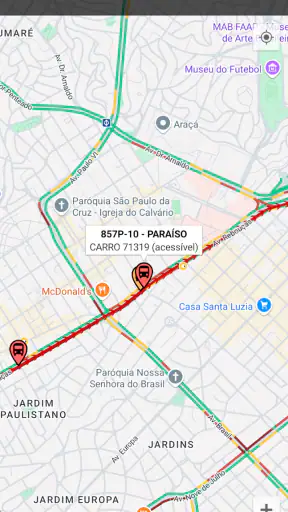 BusFinder - Ônibus SP screenshot