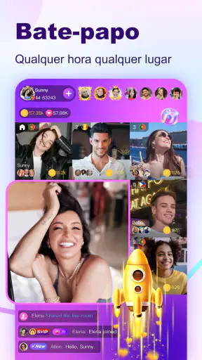 BuzzCast - Live Video Chat App screenshot
