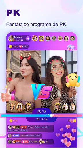 BuzzCast - Live Video Chat App screenshot