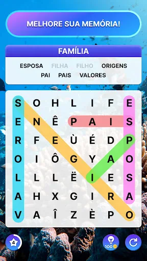 Caça Palavras! screenshot