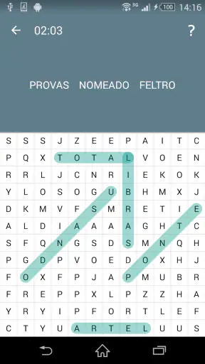Caça-Palavras - Classic Game screenshot