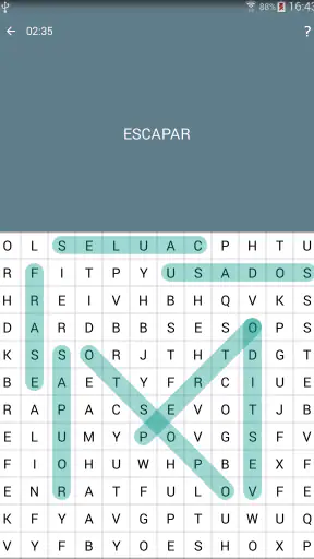 Caça-Palavras - Classic Game screenshot