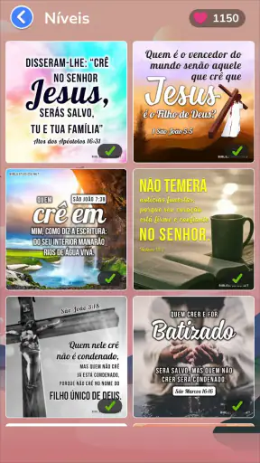 Caca Palavras Cruzadas Bíblia screenshot