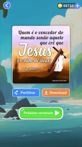 Caca Palavras Cruzadas Bíblia screenshot