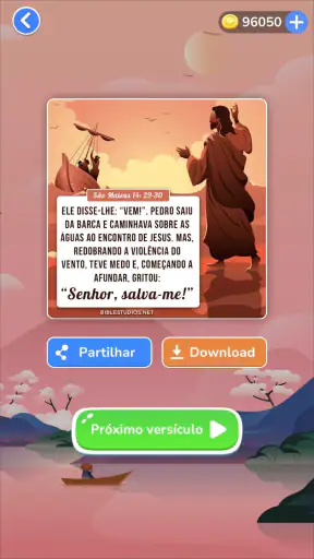 Caca Palavras Cruzadas Bíblia screenshot