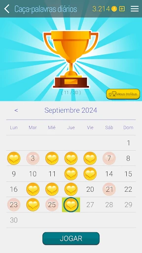 Caça Palavras - em Brasileiro screenshot