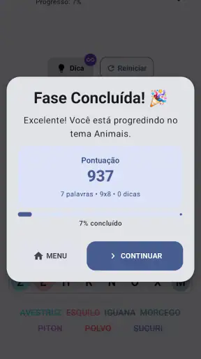 Caça Palavras - Jogo Clássico screenshot