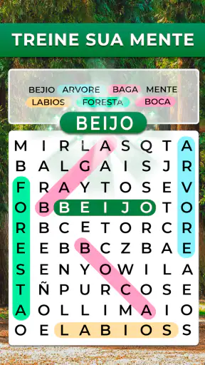 Caça-Palavras: Jogo Offline screenshot