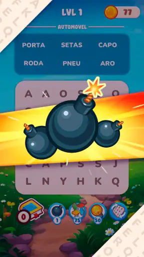 Caça Palavras português screenshot