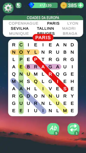 Caça palavras - Word Search screenshot