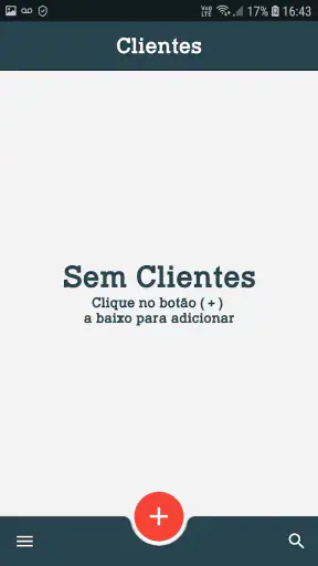 Cadastro de Clientes screenshot