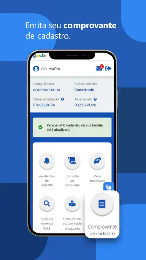 Cadastro Único screenshot
