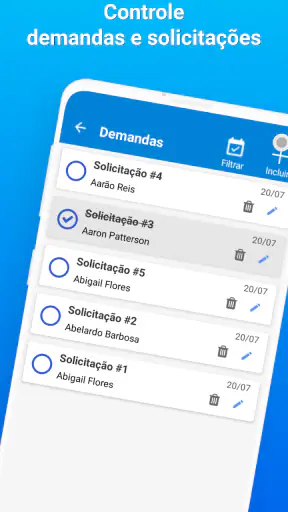 Cadastros screenshot