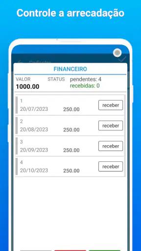 Cadastros screenshot
