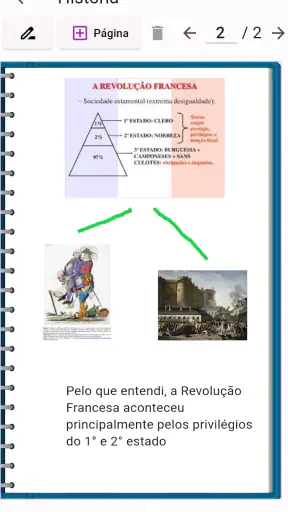 Caderno Anotações por Matérias screenshot