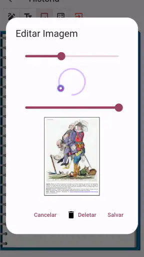 Caderno Anotações por Matérias screenshot